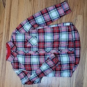 CAT & JACK Plaid Flannel Button Down